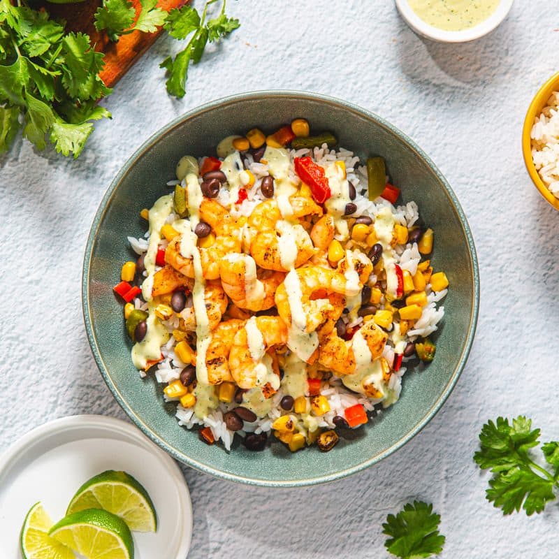 Shrimp Fajita Bowl