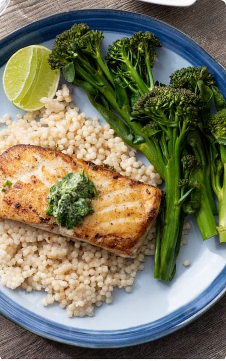 Seared Halibut