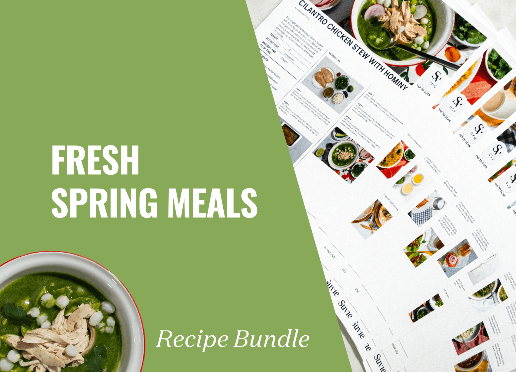 Fresh Spring Meals Recipe Bundle