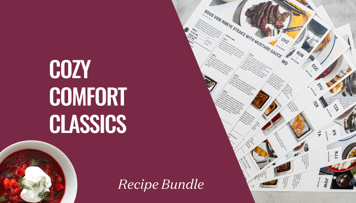 Cozy Comfort Classics Recipe Bundle