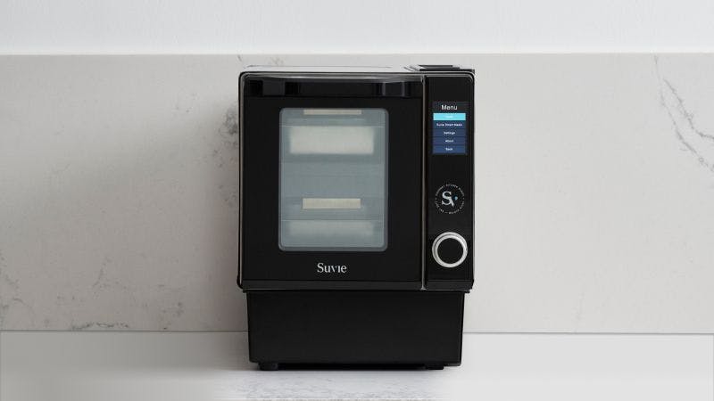 Suvie S020S Smart Starch Cooker Kitchen Robot w/Pot Tested Working Black