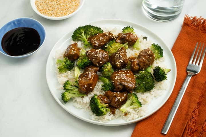 Teriyaki Grilled Steak Bites
