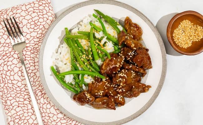 Crispy Orange Beef