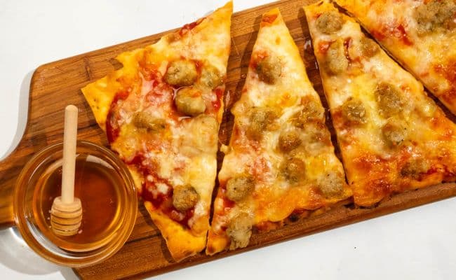 Hot Honey Sausage Flatbread