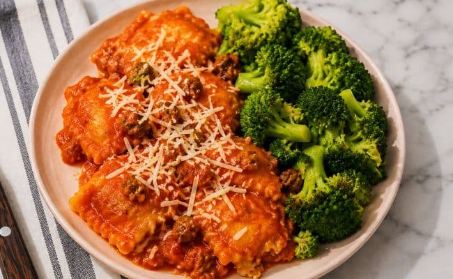Vodka Cream Ravioli