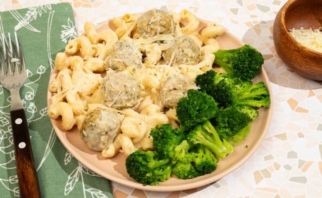Alfredo Chicken Meatballs