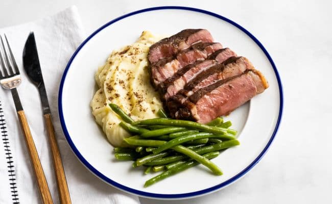 Truffle Potatoes and Prime Rib