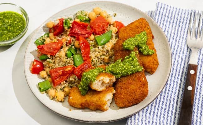 Herb Crusted Pollock
