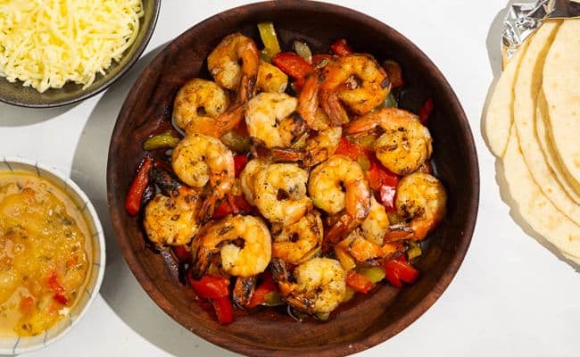 Grilled Shrimp Pineapple Tacos