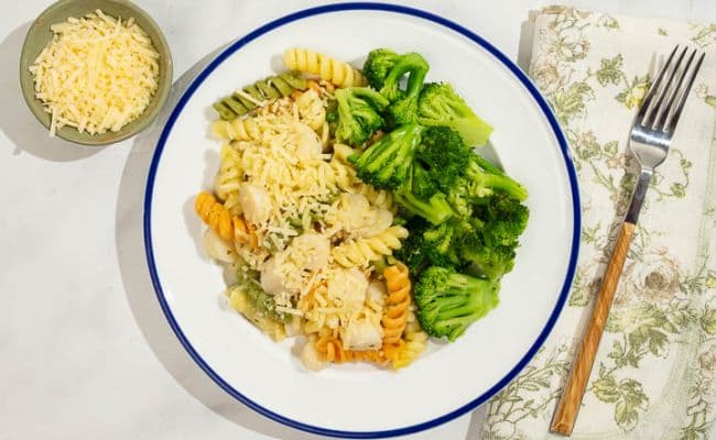 Garlic Scallop Scampi