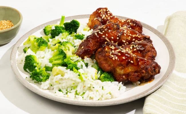 Hoisin Glazed Chicken Wings