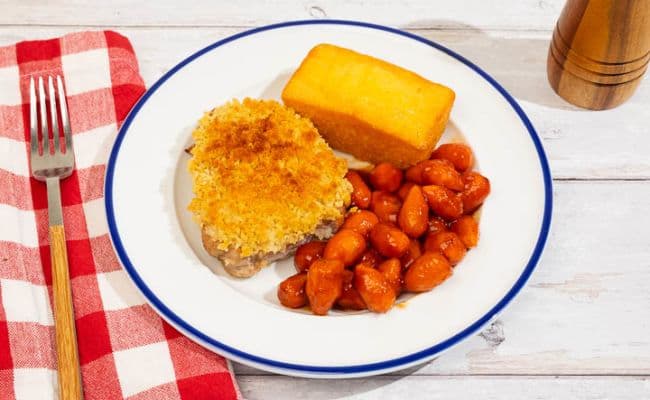 Panko Crusted Pork Chop