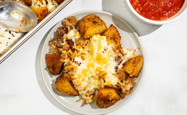 Loaded Potato Nachos