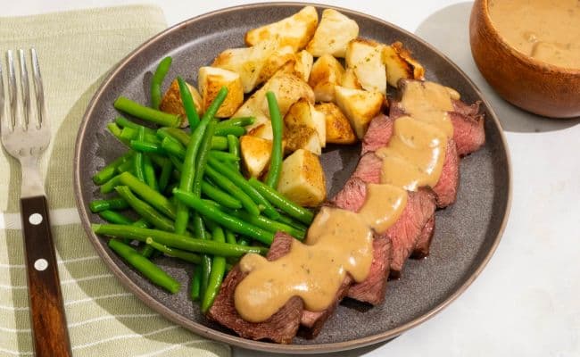 Steak au Poivre