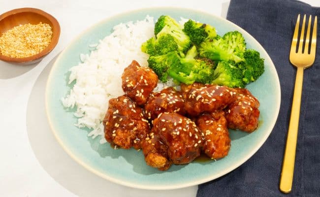 Honey-Glazed Sesame Chicken