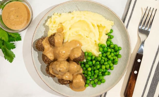 Swedish Beef Meatballs