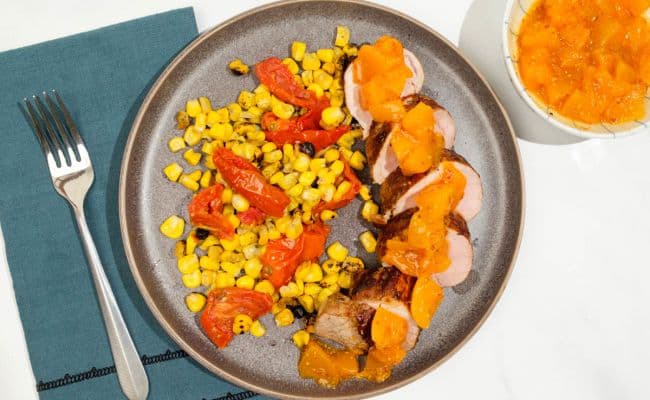 Summer Peach Pork Loin