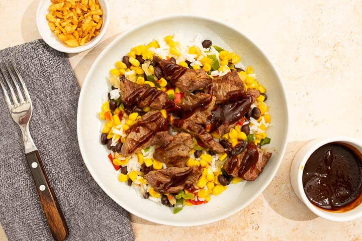 BBQ Grilled Steak Bites