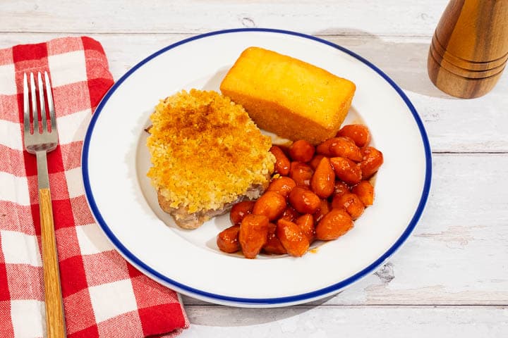 Panko Crusted Pork Chop
