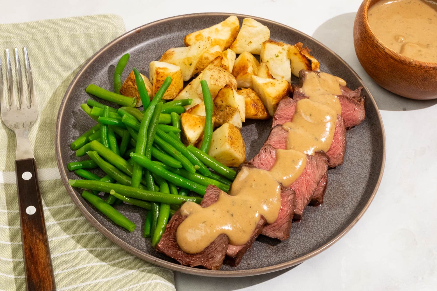 Steak au Poivre